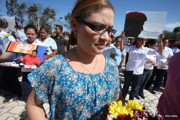 Nicaragua rinde homenaje a Chávez a dos años de su tránsito a la Inmortalidad