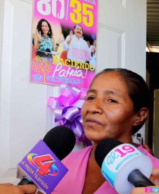 Entregan viviendas a familias de Masachapa