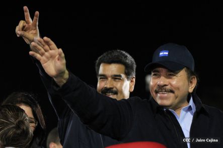 Nicaragua ratifica su respaldo a Venezuela y su presidente Nicolás Maduro