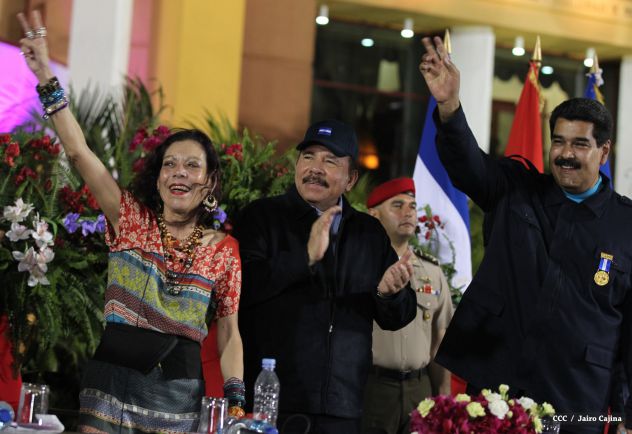 Nicaragua ratifica su respaldo a Venezuela y su presidente Nicolás Maduro
