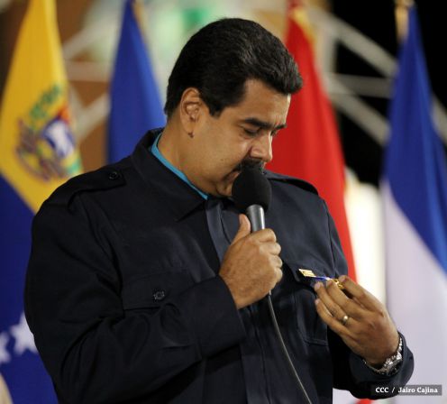 Nicaragua ratifica su respaldo a Venezuela y su presidente Nicolás Maduro