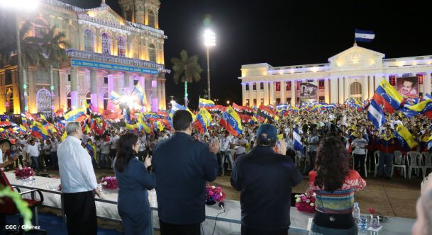 Nicaragua ratifica su respaldo a Venezuela y su presidente Nicolás Maduro