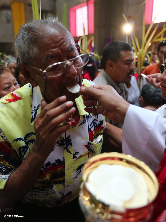 Procesión de la Burrita en Managua (Semana Santa 2013)