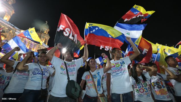 Nicaragua ratifica su respaldo a Venezuela y su presidente Nicolás Maduro