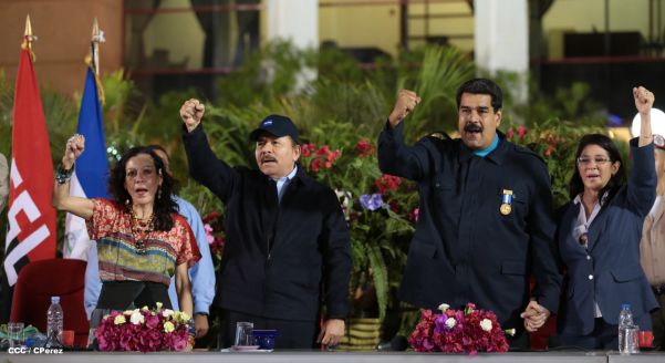Nicaragua ratifica su respaldo a Venezuela y su presidente Nicolás Maduro