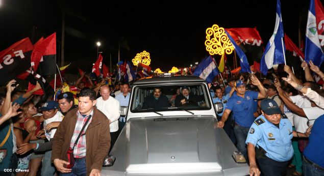 Nicaragua ratifica su respaldo a Venezuela y su presidente Nicolás Maduro