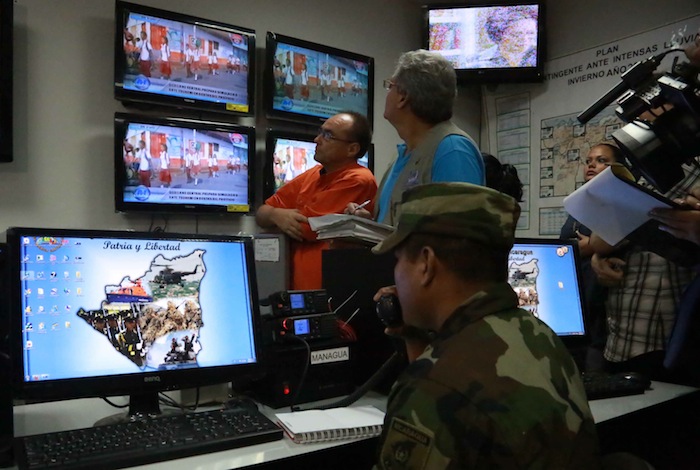 Simulacro de tsunami en Nicaragua