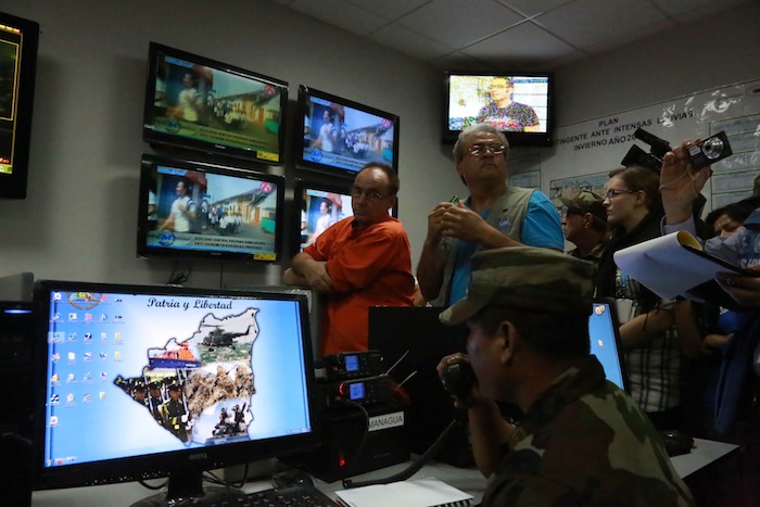 Simulacro de tsunami en Nicaragua