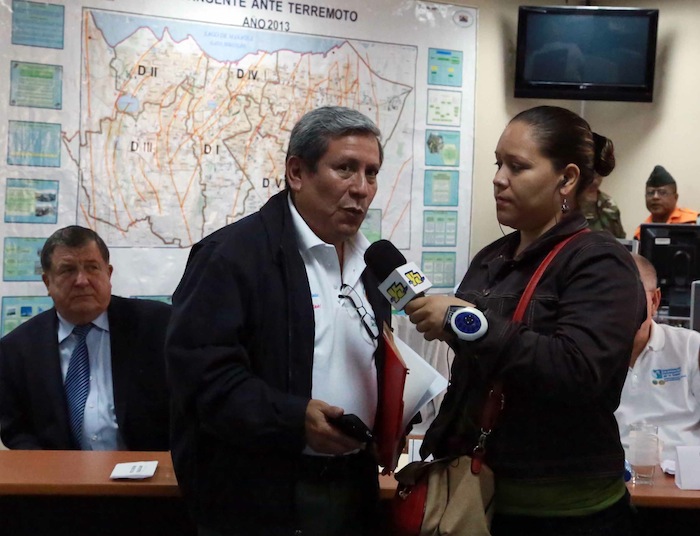 Simulacro de tsunami en Nicaragua