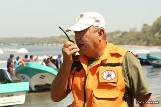 Familias de Masachapa participan masivamente en simulacros de terremoto y tsunami  