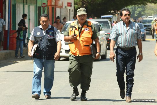Familias de Masachapa participan masivamente en simulacros de terremoto y tsunami  