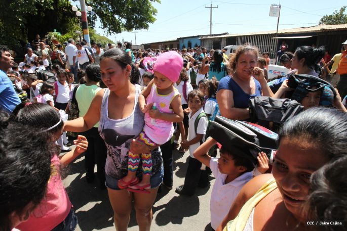 Familias de Masachapa participan masivamente en simulacros de terremoto y tsunami  