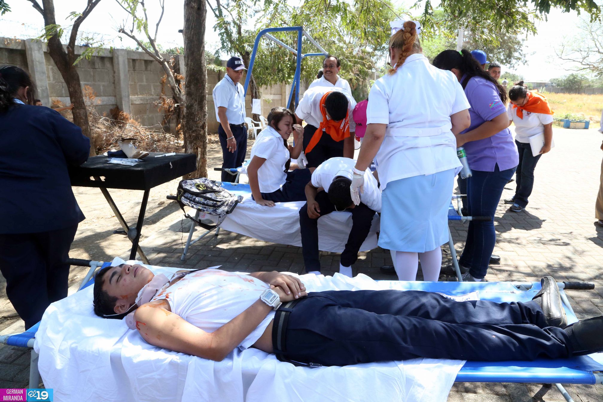 Colegio Maestro Gabriel participa de simulacro