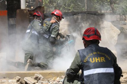 Reparto San Antonio vive jornada con simulacro nacional ante desastres