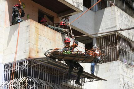 Reparto San Antonio vive jornada con simulacro nacional ante desastres