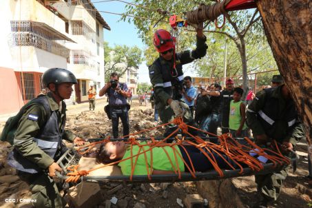 Reparto San Antonio vive jornada con simulacro nacional ante desastres