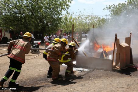Reparto San Antonio vive jornada con simulacro nacional ante desastres