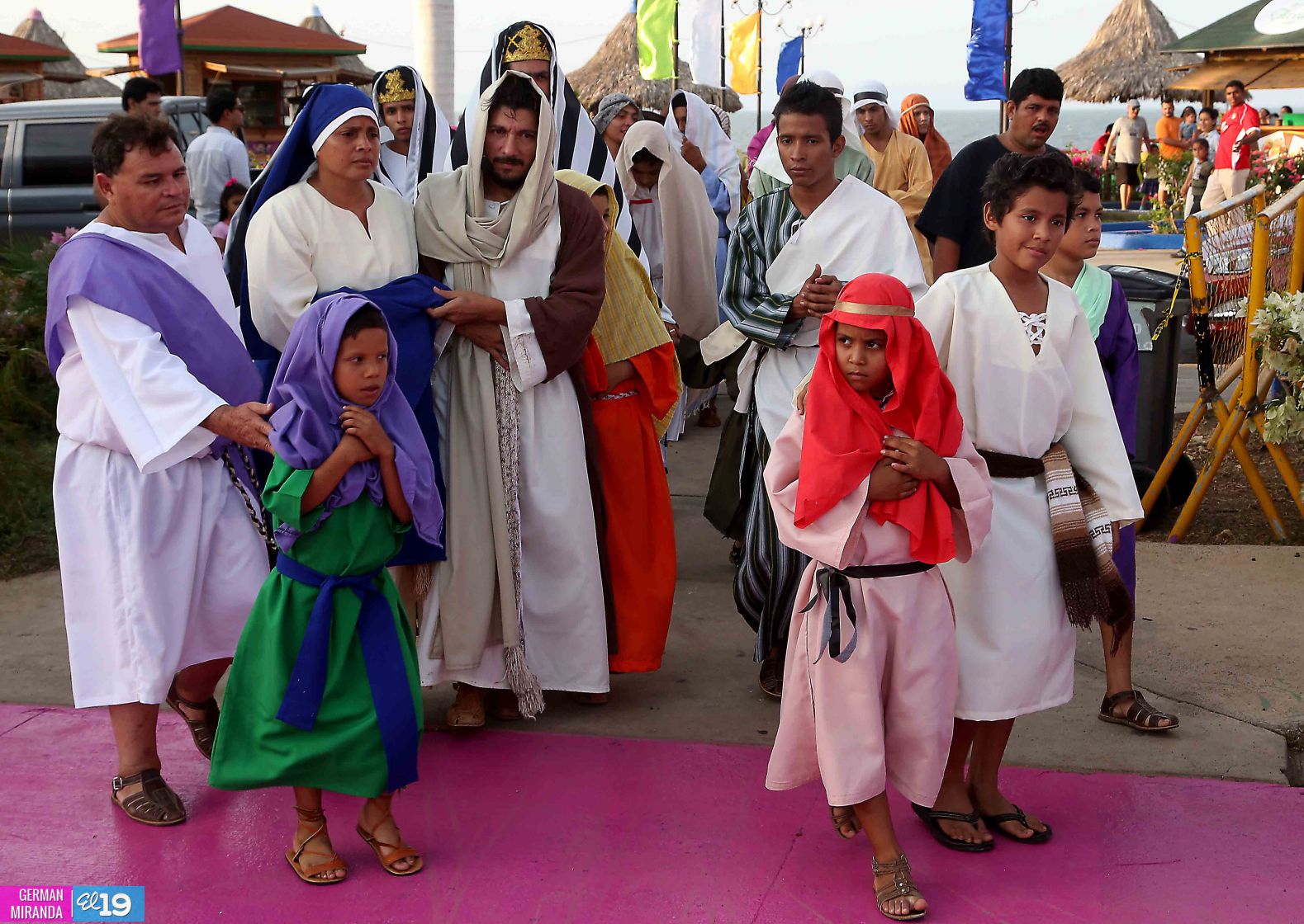 Ponen en escena Vida, Pasión y Muerte de Cristo en Puerto Salvador Allende
