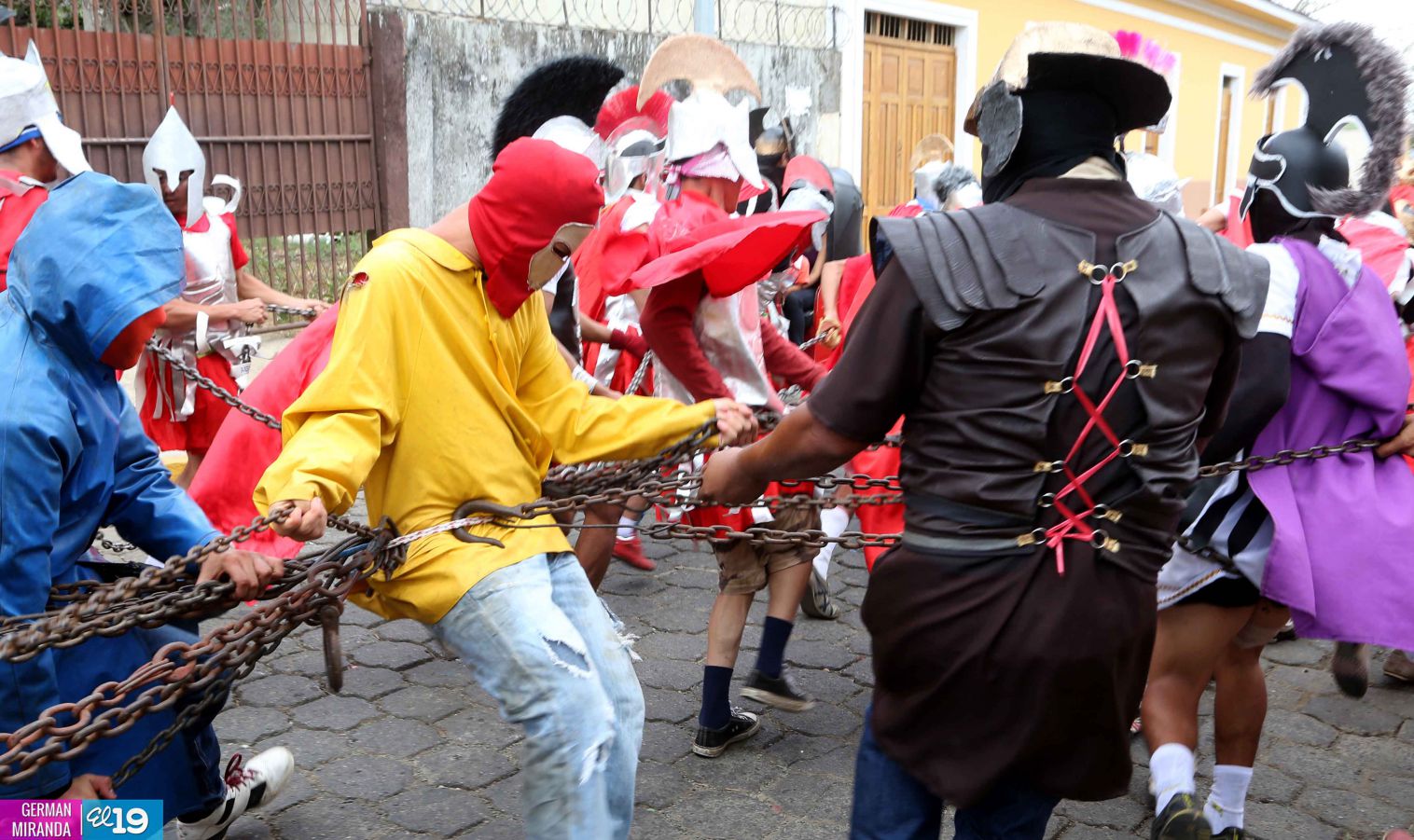 Tradición y mucho colorido en Judea de Masatepe