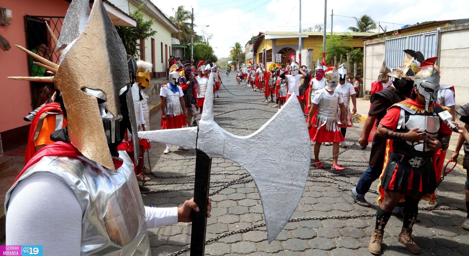 Tradición y mucho colorido en Judea de Masatepe