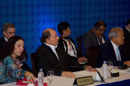 Presidente Daniel participa en reunión del SICA con Obama previo a Cumbre de las Américas