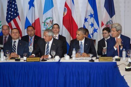Presidente Daniel participa en reunión del SICA con Obama previo a Cumbre de las Américas