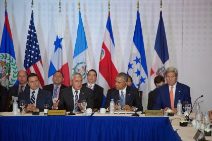 Presidente Daniel participa en reunión del SICA con Obama previo a Cumbre de las Américas