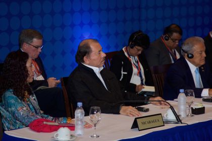 Presidente Daniel participa en reunión del SICA con Obama previo a Cumbre de las Américas