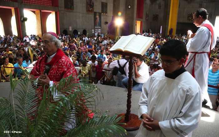 Procesión de la Burrita en Managua (Semana Santa 2013)