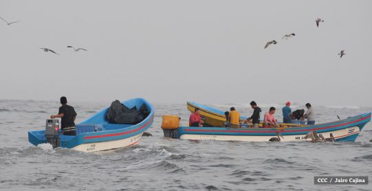 Gobierno Sandinista desarrolla planes de trabajo con cooperativas pesqueras de Masachapa