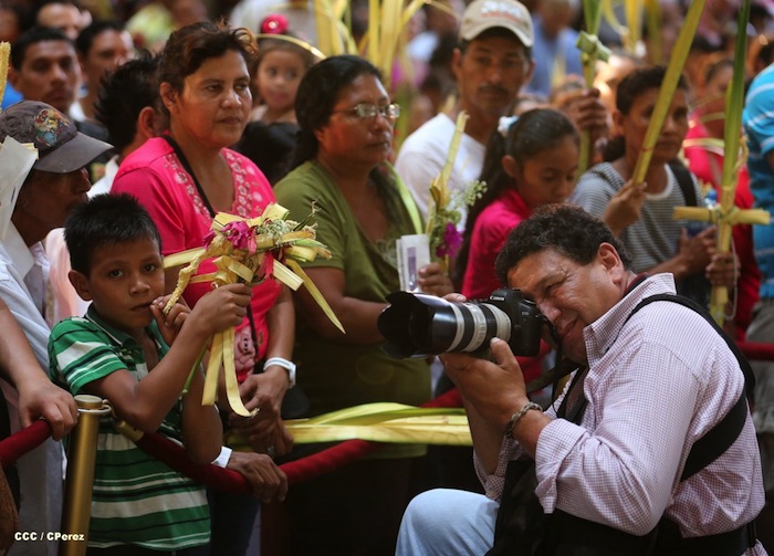 Procesión de la Burrita en Managua (Semana Santa 2013)