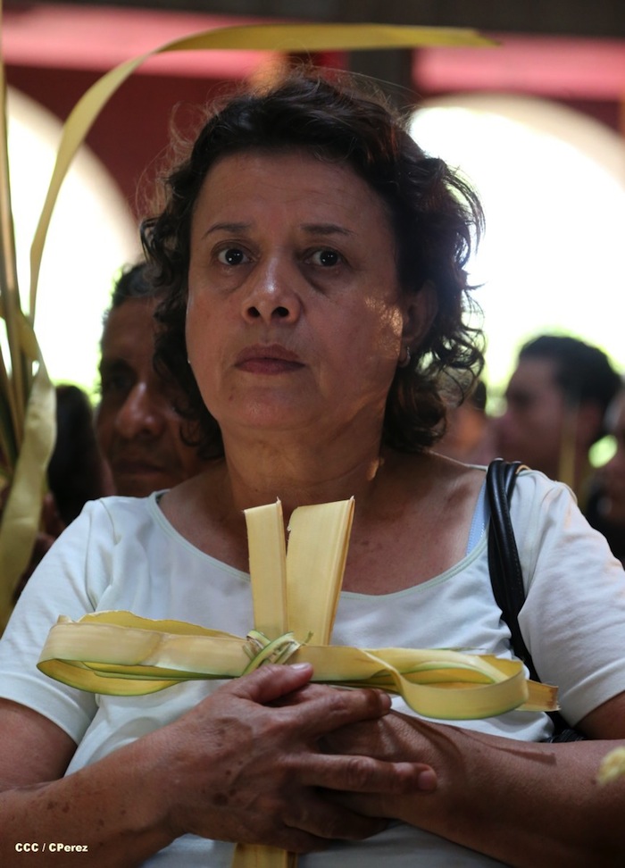 Procesión de la Burrita en Managua (Semana Santa 2013)