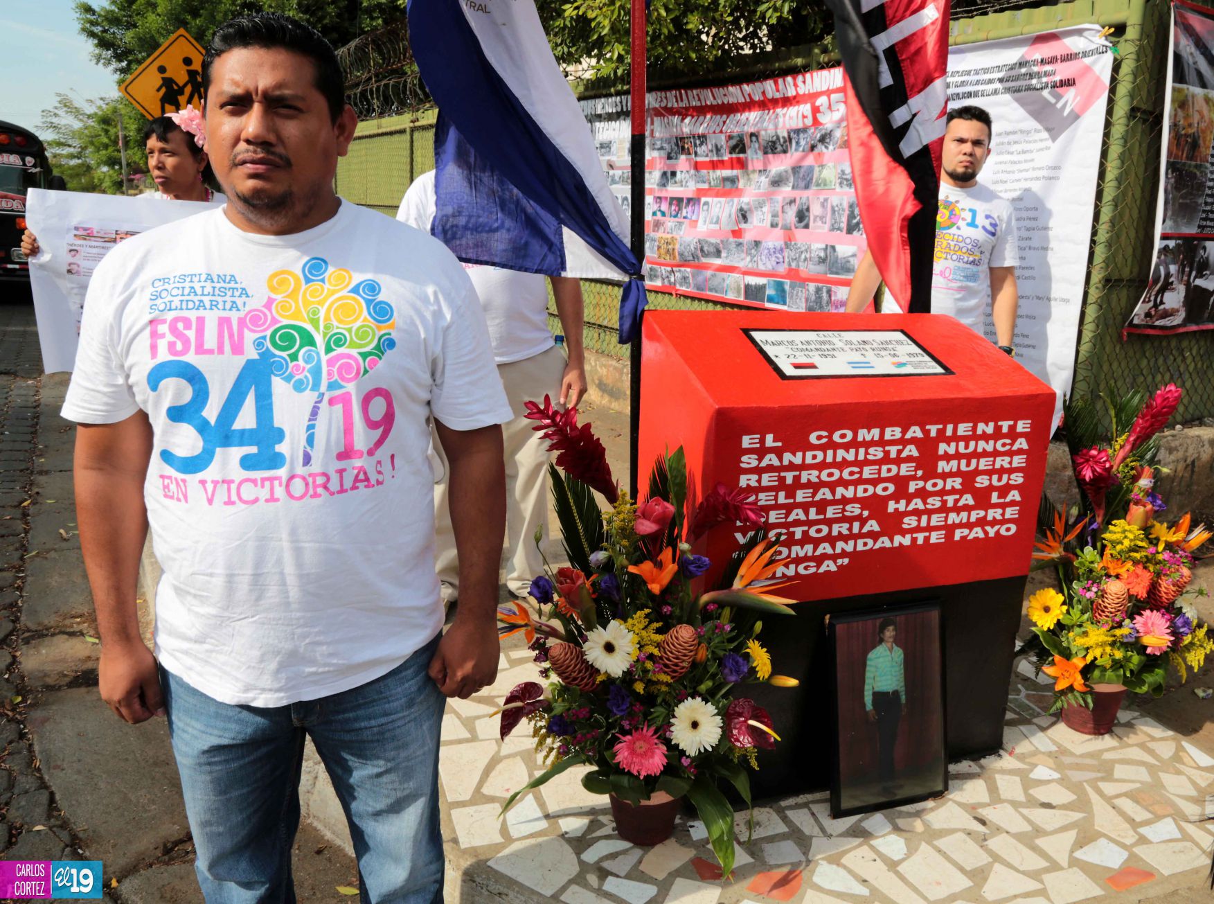 Remozan monumentos a héroes y mártires de los barrios Ducualí y Santa Rosa