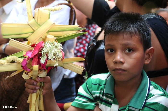 Procesión de la Burrita en Managua (Semana Santa 2013)
