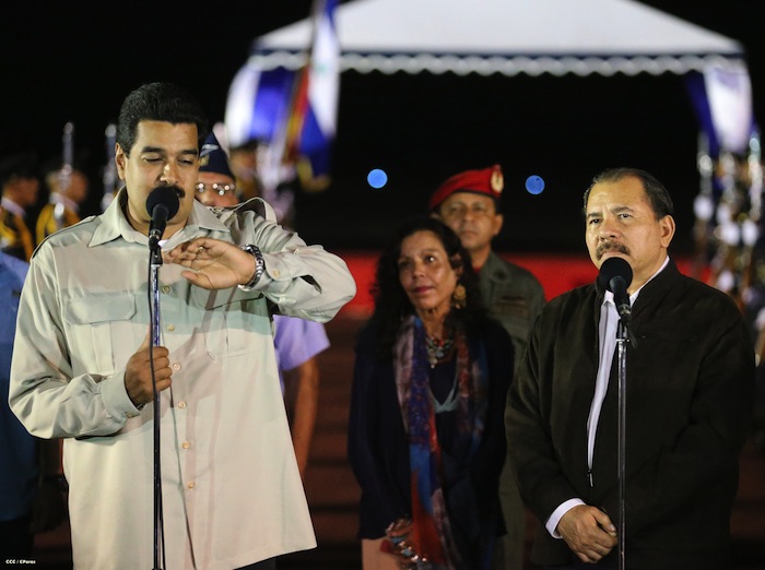 Daniel y Rosario reciben a presidente de Venezuela Nicolás Maduro