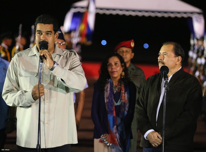 Daniel y Rosario reciben a presidente de Venezuela Nicolás Maduro