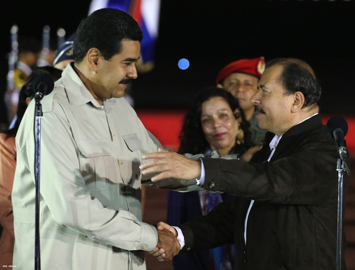 Daniel y Rosario reciben a presidente de Venezuela Nicolás Maduro