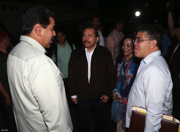 Daniel y Rosario reciben a presidente de Venezuela Nicolás Maduro