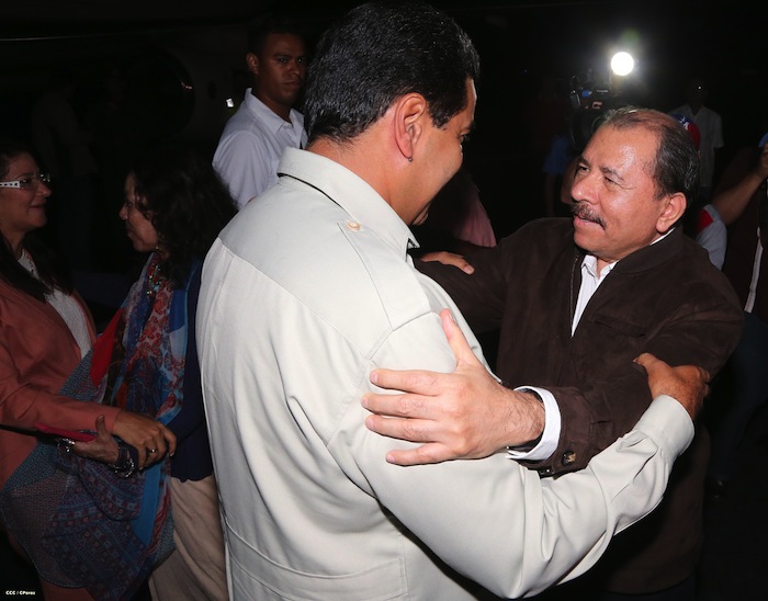 Daniel y Rosario reciben a presidente de Venezuela Nicolás Maduro