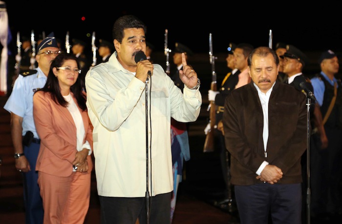 Daniel y Rosario reciben a presidente de Venezuela Nicolás Maduro