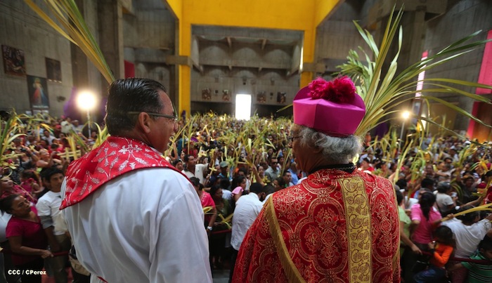 Procesión de la Burrita en Managua (Semana Santa 2013)