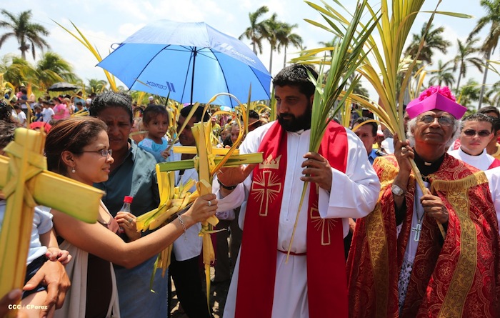 Procesión de la Burrita en Managua (Semana Santa 2013)
