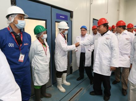 Presidente Daniel inaugura unidad ganadera integral de Sukarne