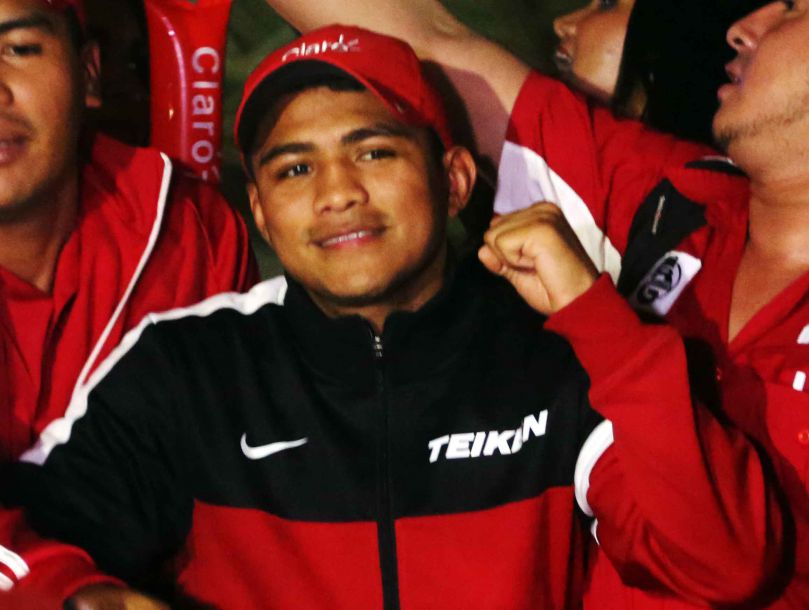 Juventud nicaragüense se desborda para recibir a “Chocolatito” González
