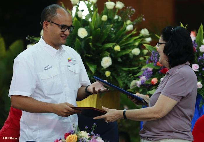 Nicaragua y Venezuela ratifican compromiso con Unidad Latinoamericana y Caribeña