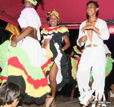 Inauguración del palacio de la cultura en Bluefields