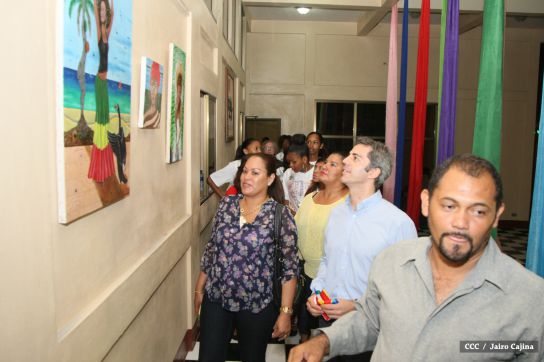 Inauguración del palacio de la cultura en Bluefields
