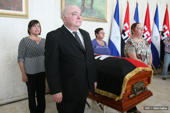 Nicaragua le rinde homenaje a la compañera María Elena Guerra