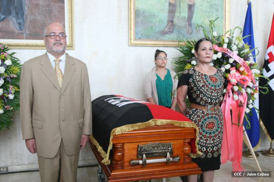 Nicaragua le rinde homenaje a la compañera María Elena Guerra