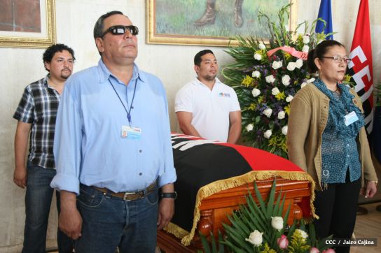 Nicaragua le rinde homenaje a la compañera María Elena Guerra